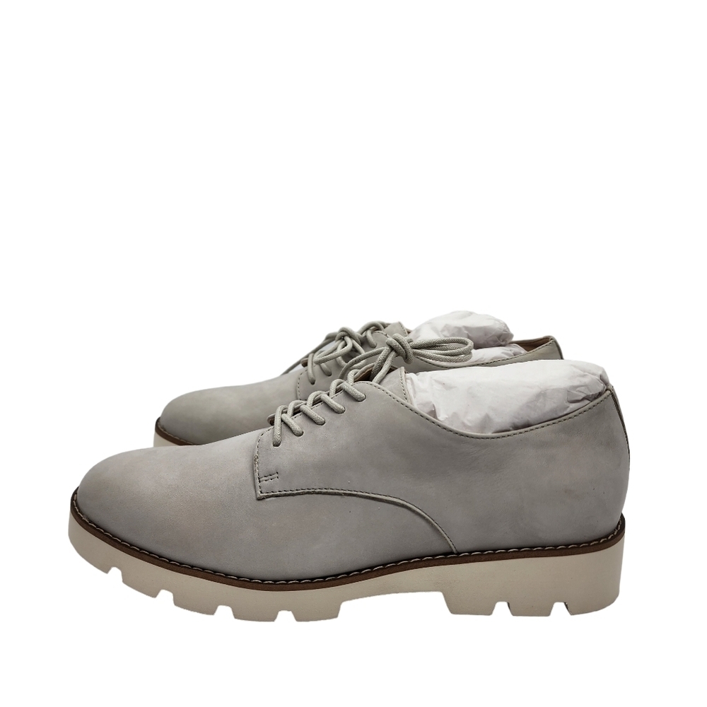 Vionic Women's Adina Nubuck Oxford Flat Shoes - 7.5